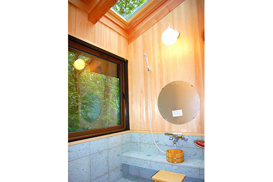 シャワー水栓はTOTO社製です。