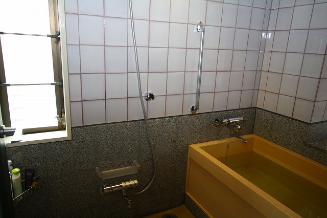 マンションですが窓は2か所あります。腰壁は天然御影石を使用しました。