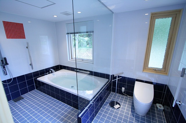 トイレブースも同一の仕上げです。