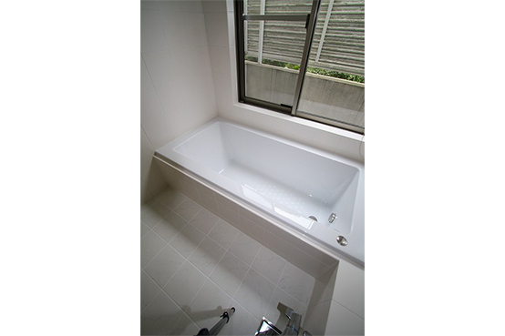 浴槽は、リフォーム後に交換しました。