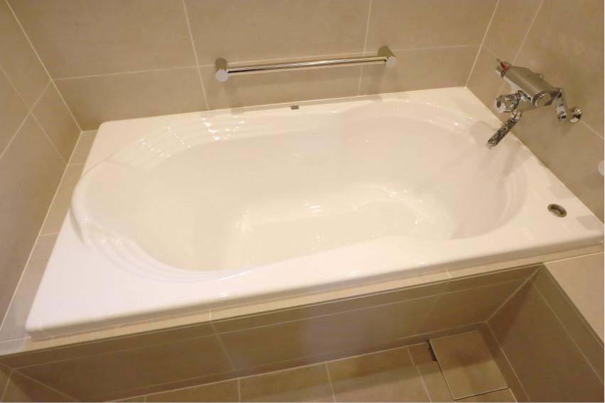 マンションバスルームのスペースを広く