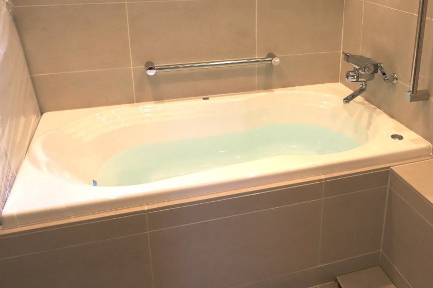 マンションバスルームのスペースを広く