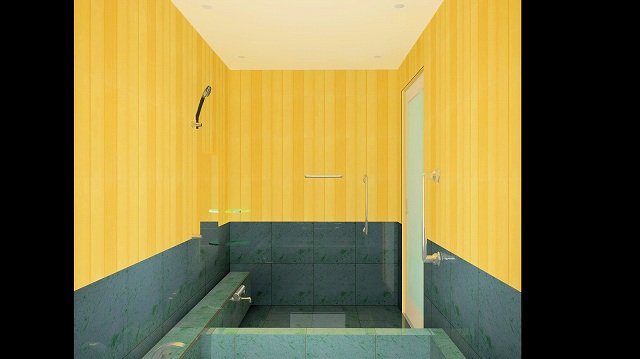 和風バスルームのCGイメージ公開