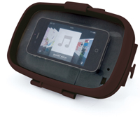 スマホを置くだけ!お風呂で音楽・動画・ネットが楽しめる「フロスマ」