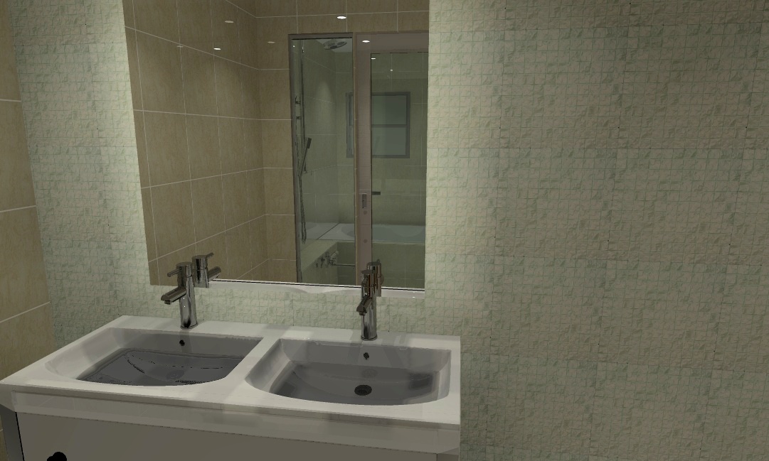 洗面室にも気を抜かず。