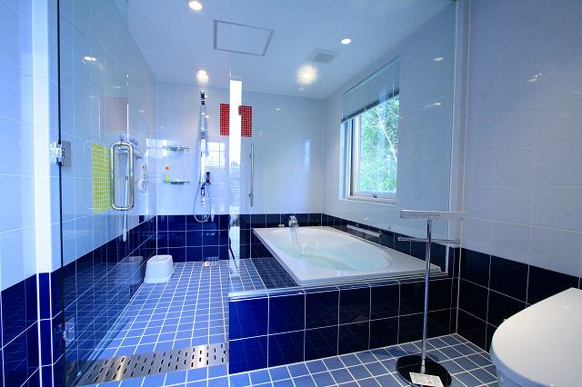 こだわりのバスルーム空間