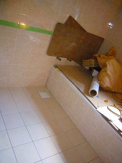 プール付き浴槽バスルーム_フリーバス企画