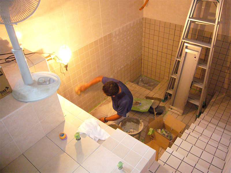 プール付き浴槽バスルーム_フリーバス企画