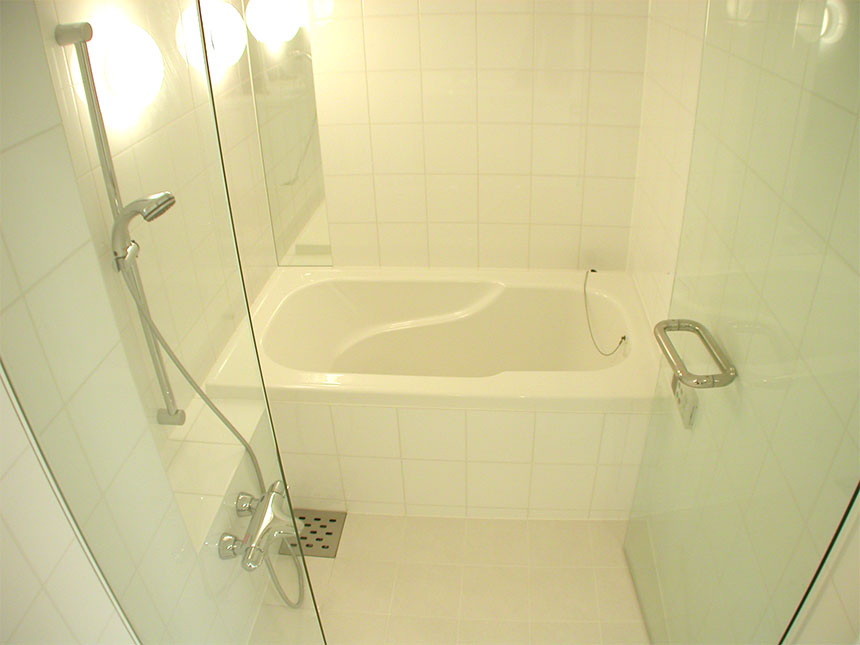 その他 マンション フレームレスガラスドア施工事例